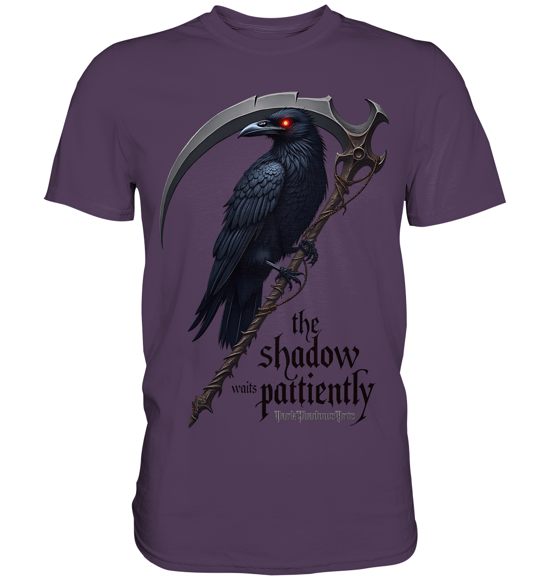Raven Scythe - Premium Shirt | Unisex - Shirts | Dark Shadows Arts