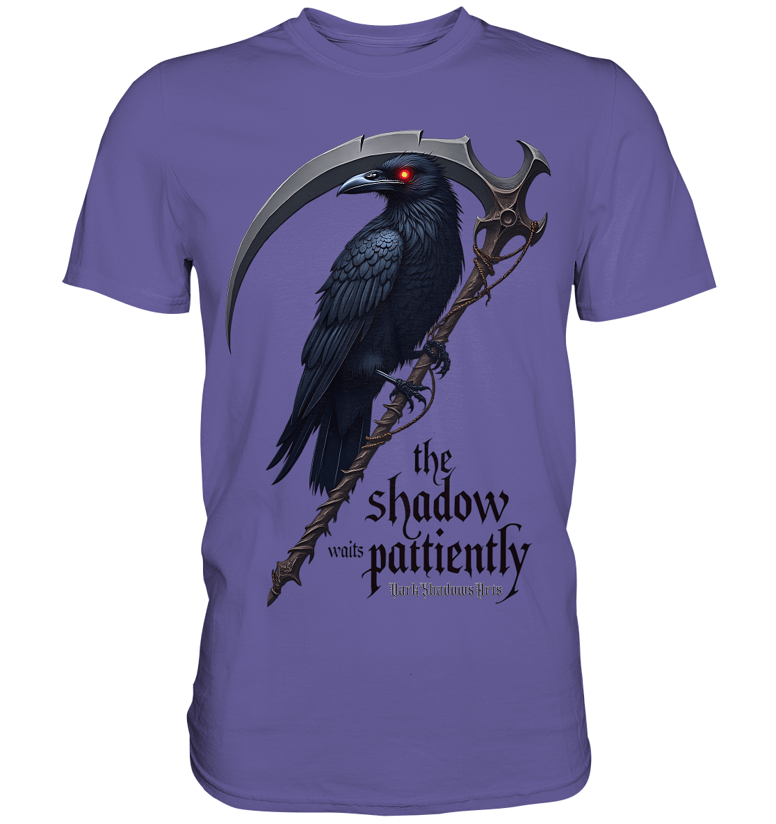 Raven Scythe - Premium Shirt | Unisex - Shirts | Dark Shadows Arts