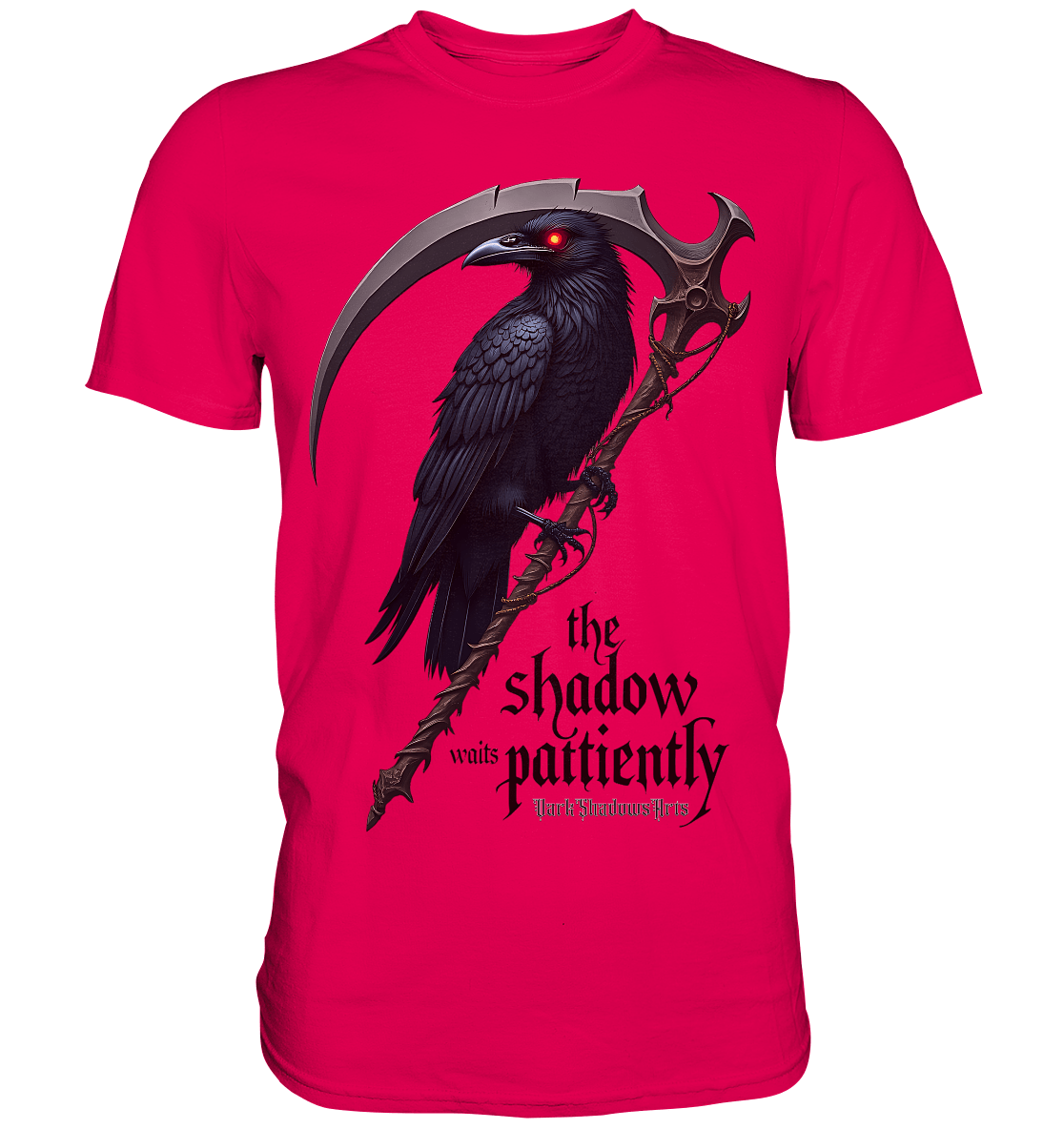 Raven Scythe - Premium Shirt | Unisex - Shirts | Dark Shadows Arts