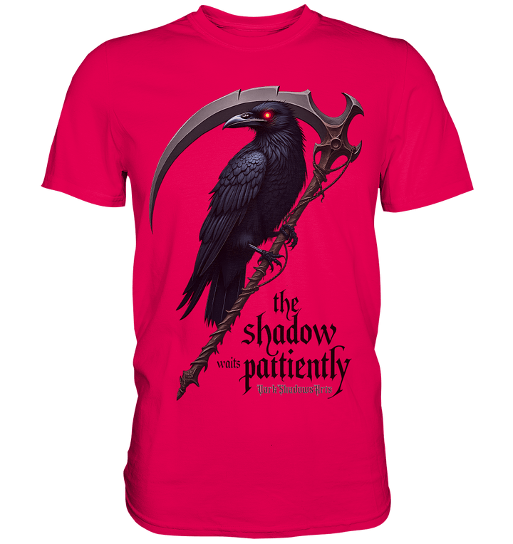 Raven Scythe - Premium Shirt | Unisex - Shirts | Dark Shadows Arts