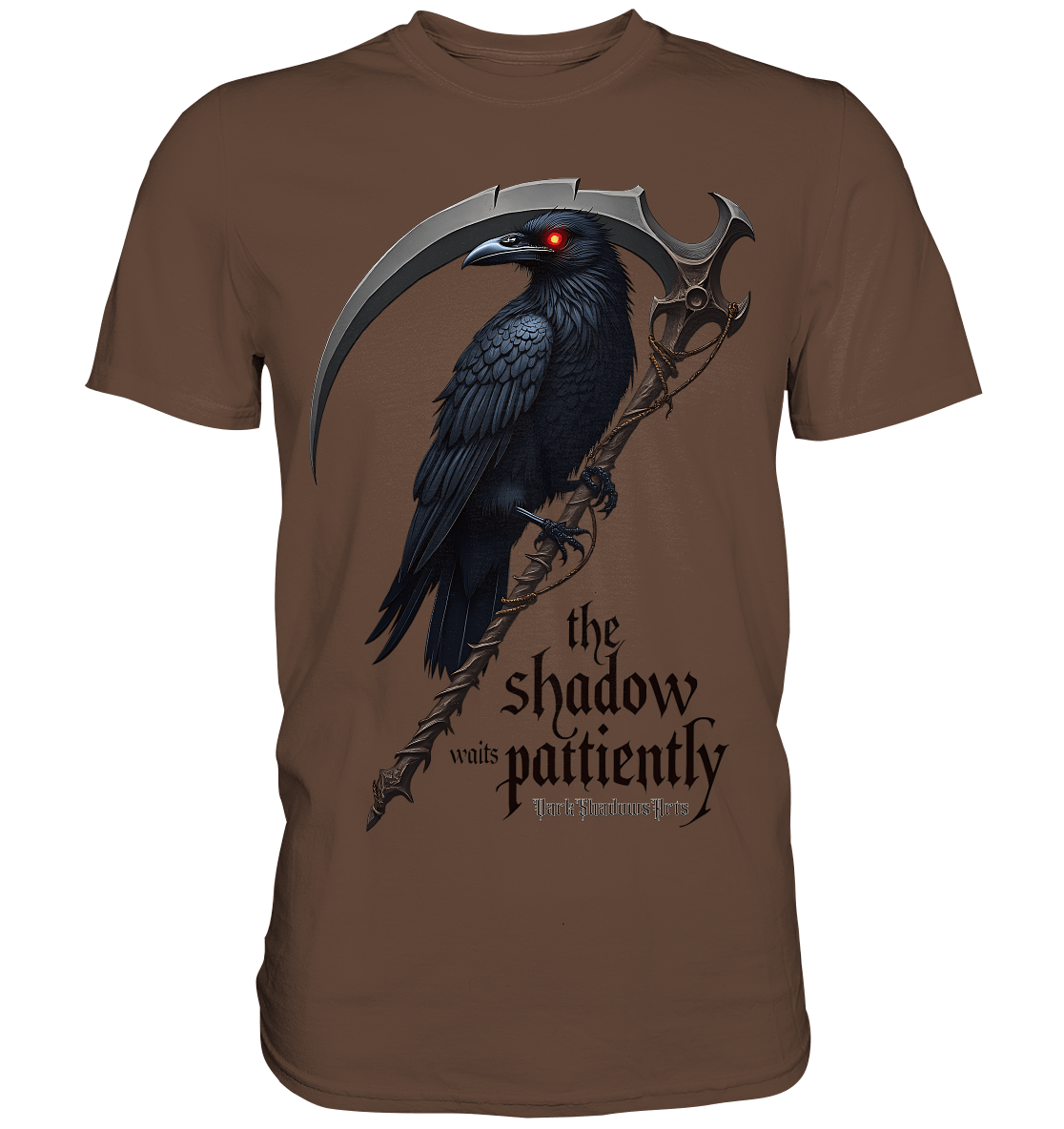 Raven Scythe - Premium Shirt | Unisex - Shirts | Dark Shadows Arts