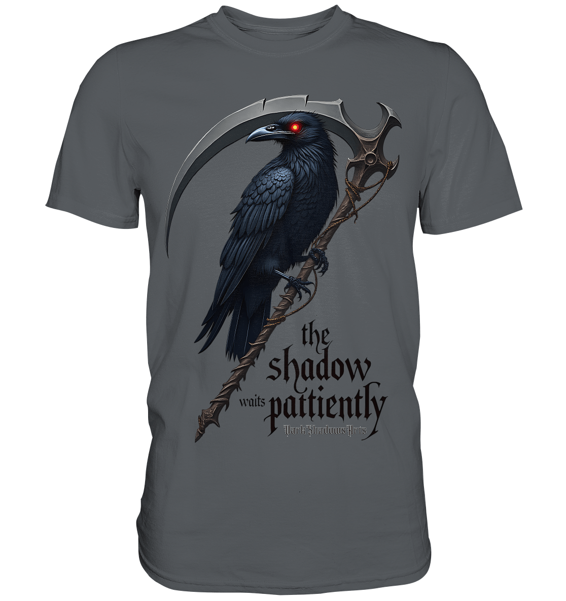 Raven Scythe - Premium Shirt | Unisex - Shirts | Dark Shadows Arts