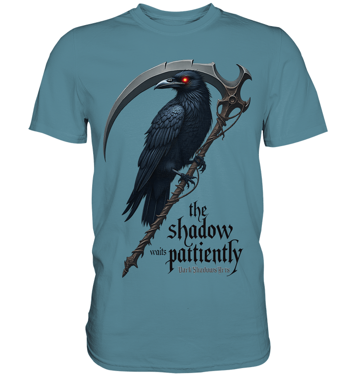 Raven Scythe - Premium Shirt | Unisex - Shirts | Dark Shadows Arts