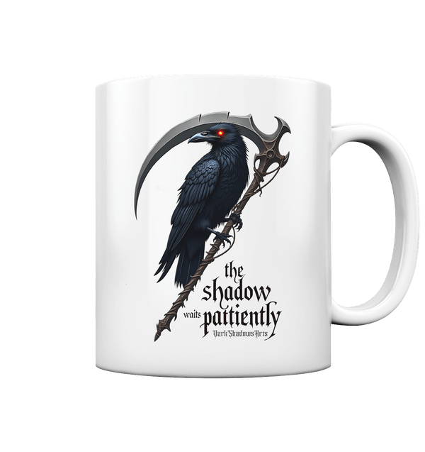 Raven Scythe - Tasse glossy | Trinkgefäße | Dark Shadows Arts