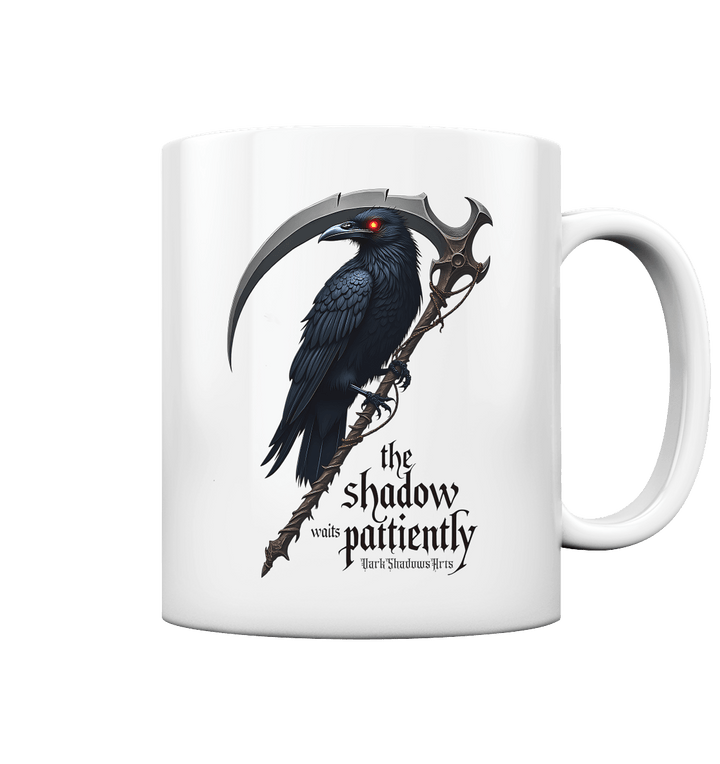 Raven Scythe - Tasse glossy | Trinkgefäße | Dark Shadows Arts