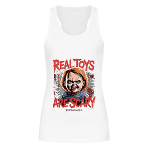 Real Toys Are Scary –Classic Tanktop Women | T-Shirt | Dark Shadows Arts