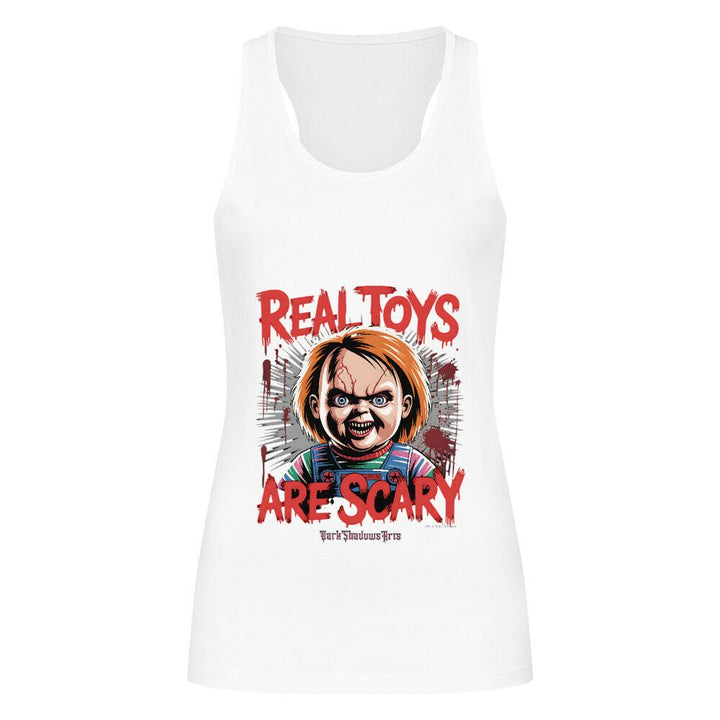 Real Toys Are Scary –Classic Tanktop Women | T-Shirt | Dark Shadows Arts