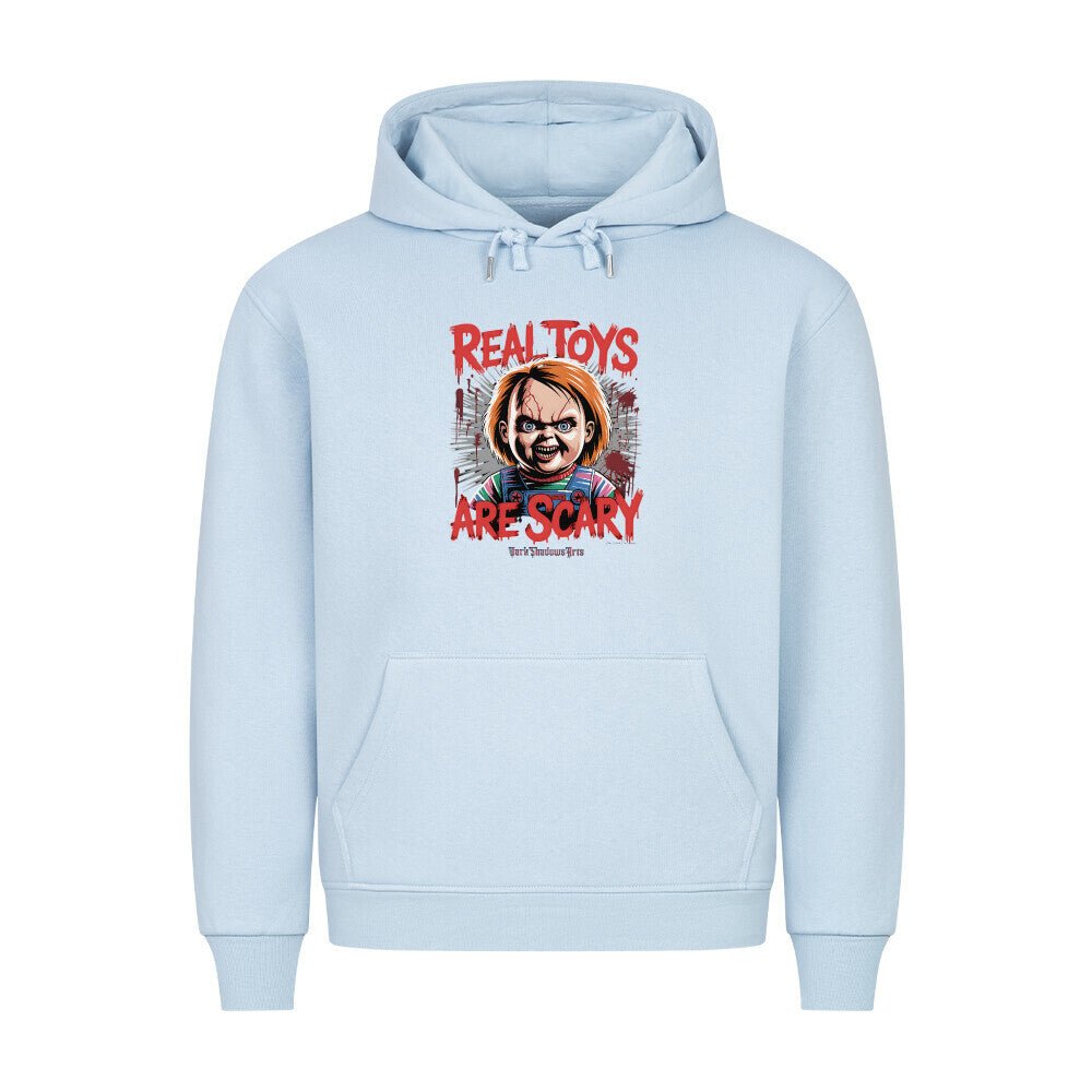 Real Toys Are Scary - HigherBlanks Premium Hoodie | Hoodie | Dark Shadows Arts