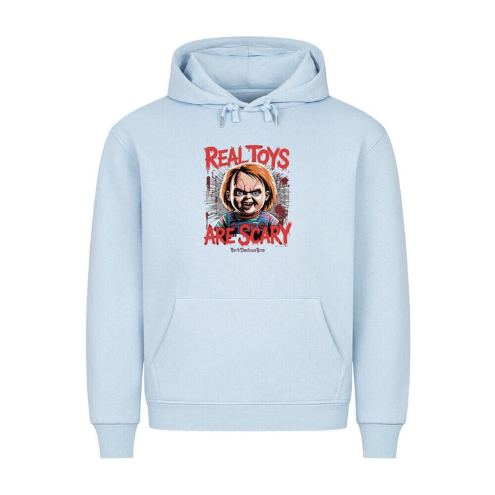 Real Toys Are Scary - HigherBlanks Premium Hoodie | Hoodie | Dark Shadows Arts