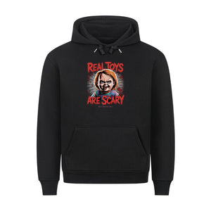 Real Toys Are Scary - HigherBlanks Premium Hoodie | Hoodie | Dark Shadows Arts