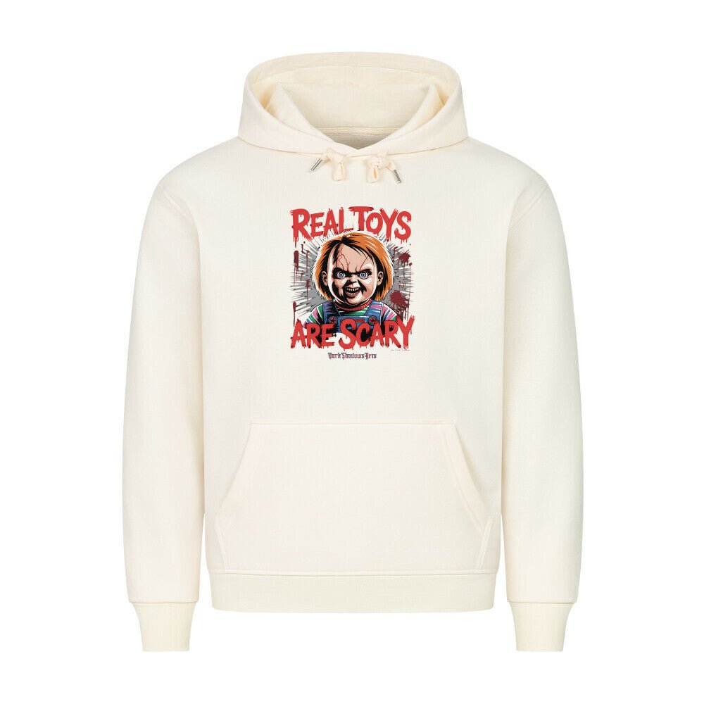 Real Toys Are Scary - HigherBlanks Premium Hoodie | Hoodie | Dark Shadows Arts
