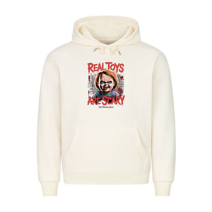 Real Toys Are Scary - HigherBlanks Premium Hoodie | Hoodie | Dark Shadows Arts