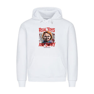 Real Toys Are Scary - HigherBlanks Premium Hoodie | Hoodie | Dark Shadows Arts