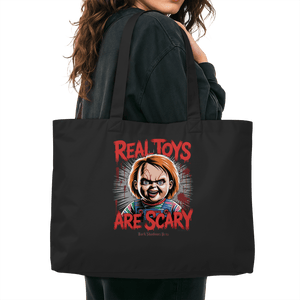 Real Toys Are Scary - Organic Shopping - Bag - Organic Shopping - Bag | Taschen | Dark Shadows Arts