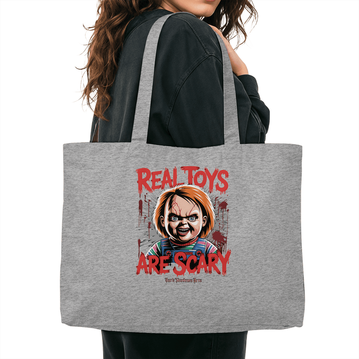 Real Toys Are Scary - Organic Shopping - Bag - Organic Shopping - Bag | Taschen | Dark Shadows Arts