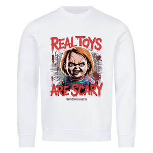 Real Toys Are Scary - Premium Organic Sweatshirt | Sweatshirt | Dark Shadows Arts