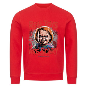 Real Toys Are Scary - Premium Organic Sweatshirt | Sweatshirt | Dark Shadows Arts