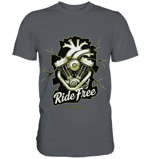 Ride Free – Motorrad & Freiheit - Premium Shirt | Unisex - Shirts | Dark Shadows Arts