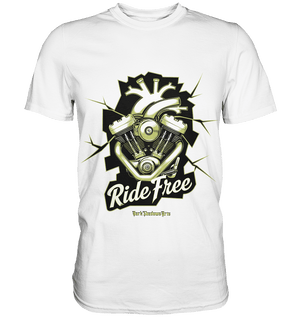 Ride Free – Motorrad & Freiheit - Premium Shirt | Unisex - Shirts | Dark Shadows Arts