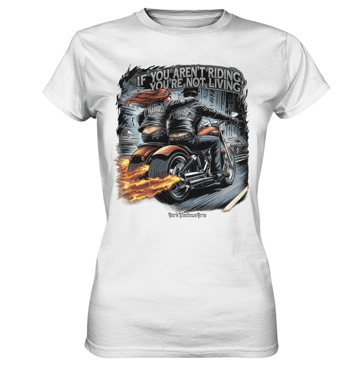 Ride or Die - Motorrad & Abenteuer - Ladies Premium Shirt | Lady - Shirts | Dark Shadows Arts