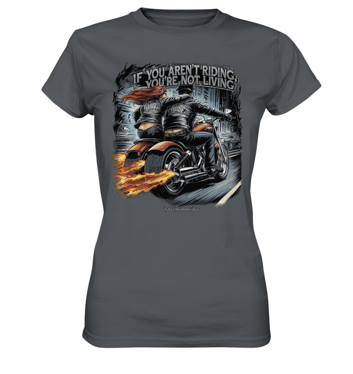 Ride or Die - Motorrad & Abenteuer - Ladies Premium Shirt | Lady - Shirts | Dark Shadows Arts