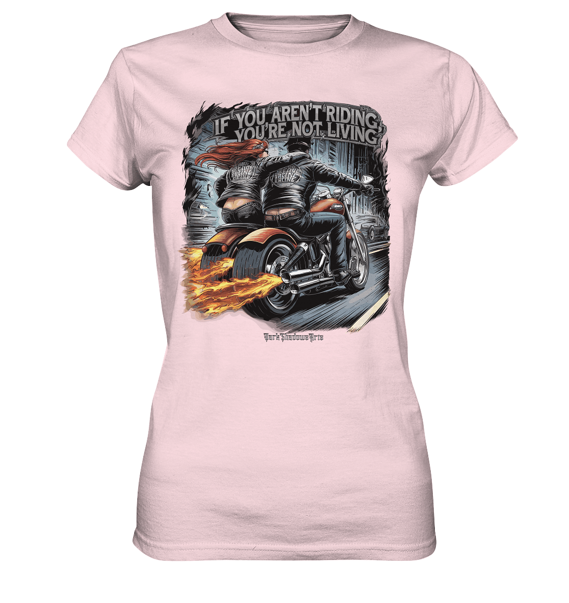 Ride or Die - Motorrad & Abenteuer - Ladies Premium Shirt | Lady - Shirts | Dark Shadows Arts