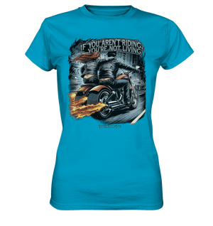 Ride or Die - Motorrad & Abenteuer - Ladies Premium Shirt | Lady - Shirts | Dark Shadows Arts