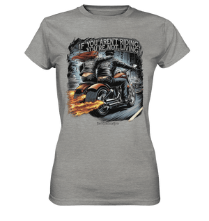 Ride or Die - Motorrad & Abenteuer - Ladies Premium Shirt | Lady - Shirts | Dark Shadows Arts