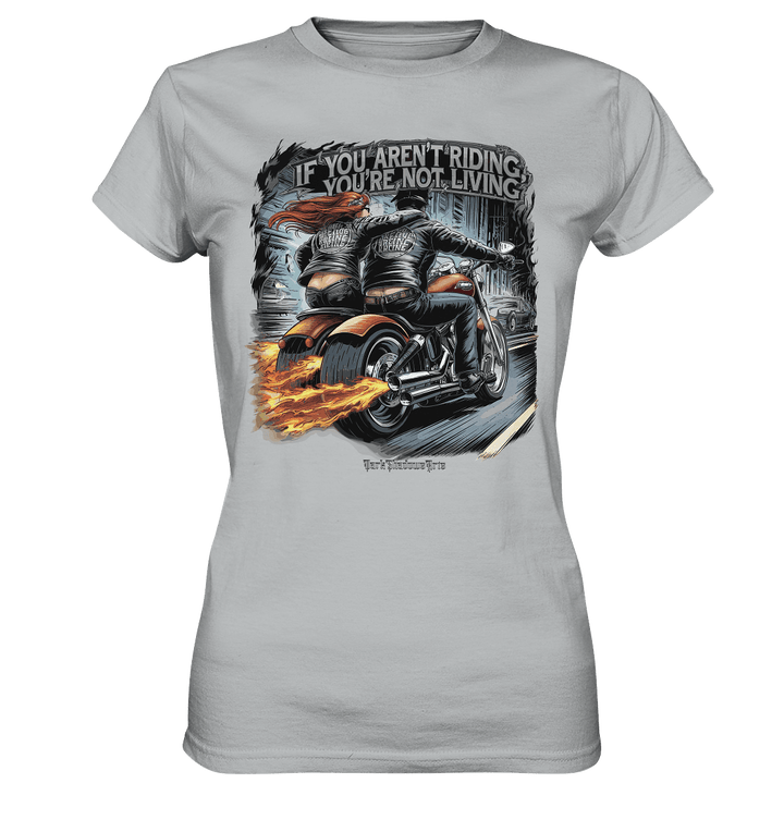 Ride or Die - Motorrad & Abenteuer - Ladies Premium Shirt | Lady - Shirts | Dark Shadows Arts