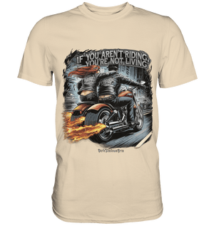 Ride or Die - Motorrad & Abenteuer - Premium Shirt | Unisex - Shirts | Dark Shadows Arts
