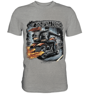 Ride or Die - Motorrad & Abenteuer - Premium Shirt | Unisex - Shirts | Dark Shadows Arts