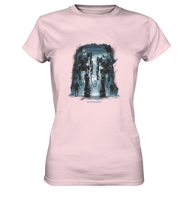 Rise of the Machine Lords - Cyberpunk & Dystopische Macht - Ladies Premium Shirt | Lady - Shirts | Dark Shadows Arts