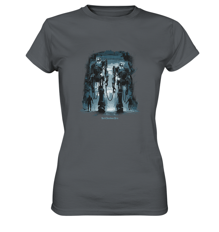 Rise of the Machine Lords - Cyberpunk & Dystopische Macht - Ladies Premium Shirt | Lady - Shirts | Dark Shadows Arts