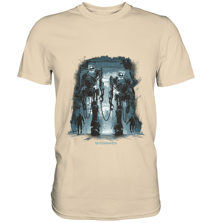 Rise of the Machine Lords - Cyberpunk & Dystopische Macht - Premium Shirt | Unisex - Shirts | Dark Shadows Arts