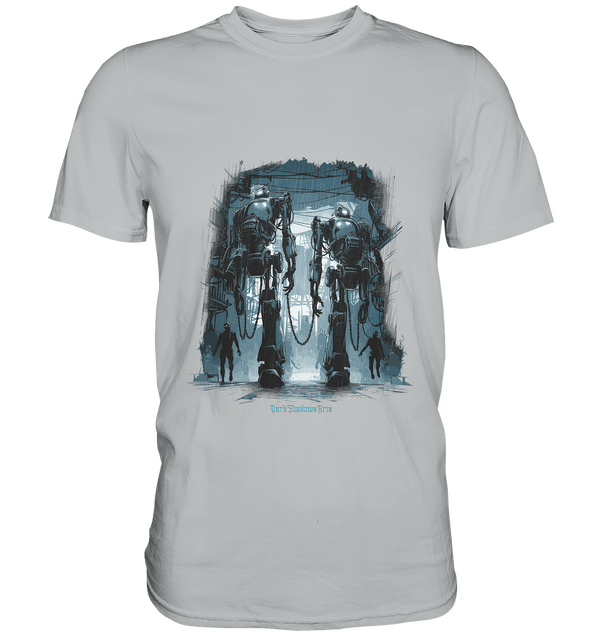 Rise of the Machine Lords - Cyberpunk & Dystopische Macht - Premium Shirt | Unisex - Shirts | Dark Shadows Arts