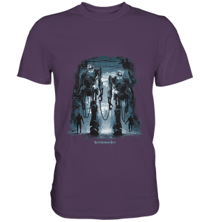 Rise of the Machine Lords - Cyberpunk & Dystopische Macht - Premium Shirt | Unisex - Shirts | Dark Shadows Arts