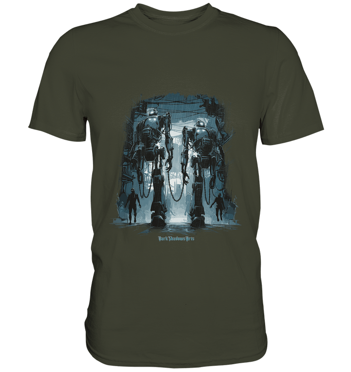Rise of the Machine Lords - Cyberpunk & Dystopische Macht - Premium Shirt | Unisex - Shirts | Dark Shadows Arts