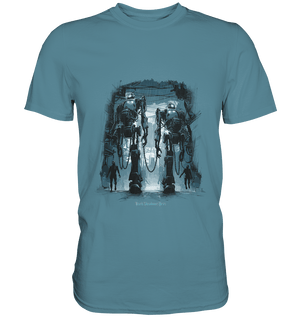 Rise of the Machine Lords - Cyberpunk & Dystopische Macht - Premium Shirt | Unisex - Shirts | Dark Shadows Arts
