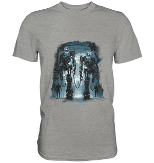 Rise of the Machine Lords - Cyberpunk & Dystopische Macht - Premium Shirt | Unisex - Shirts | Dark Shadows Arts