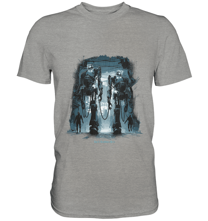 Rise of the Machine Lords - Cyberpunk & Dystopische Macht - Premium Shirt | Unisex - Shirts | Dark Shadows Arts