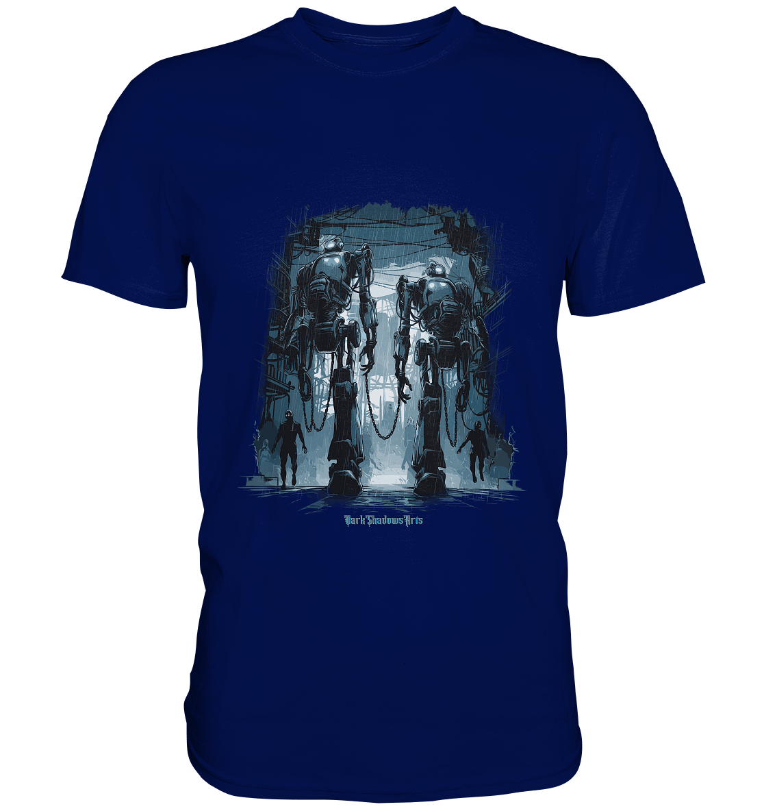 Rise of the Machine Lords - Cyberpunk & Dystopische Macht - Premium Shirt | Unisex - Shirts | Dark Shadows Arts