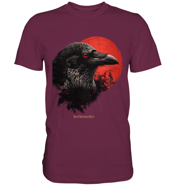 Schatten der Dunkelheit Das Auge des Raben - Premium Shirt | Unisex - Shirts | Dark Shadows Arts