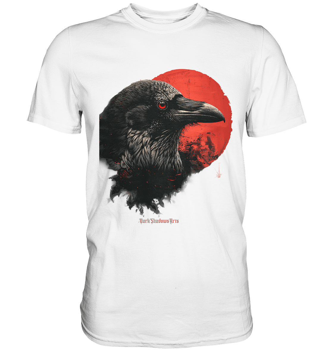 Schatten der Dunkelheit Das Auge des Raben - Premium Shirt | Unisex - Shirts | Dark Shadows Arts
