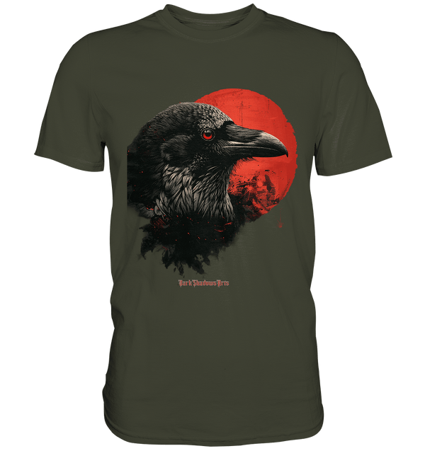 Schatten der Dunkelheit Das Auge des Raben - Premium Shirt | Unisex - Shirts | Dark Shadows Arts