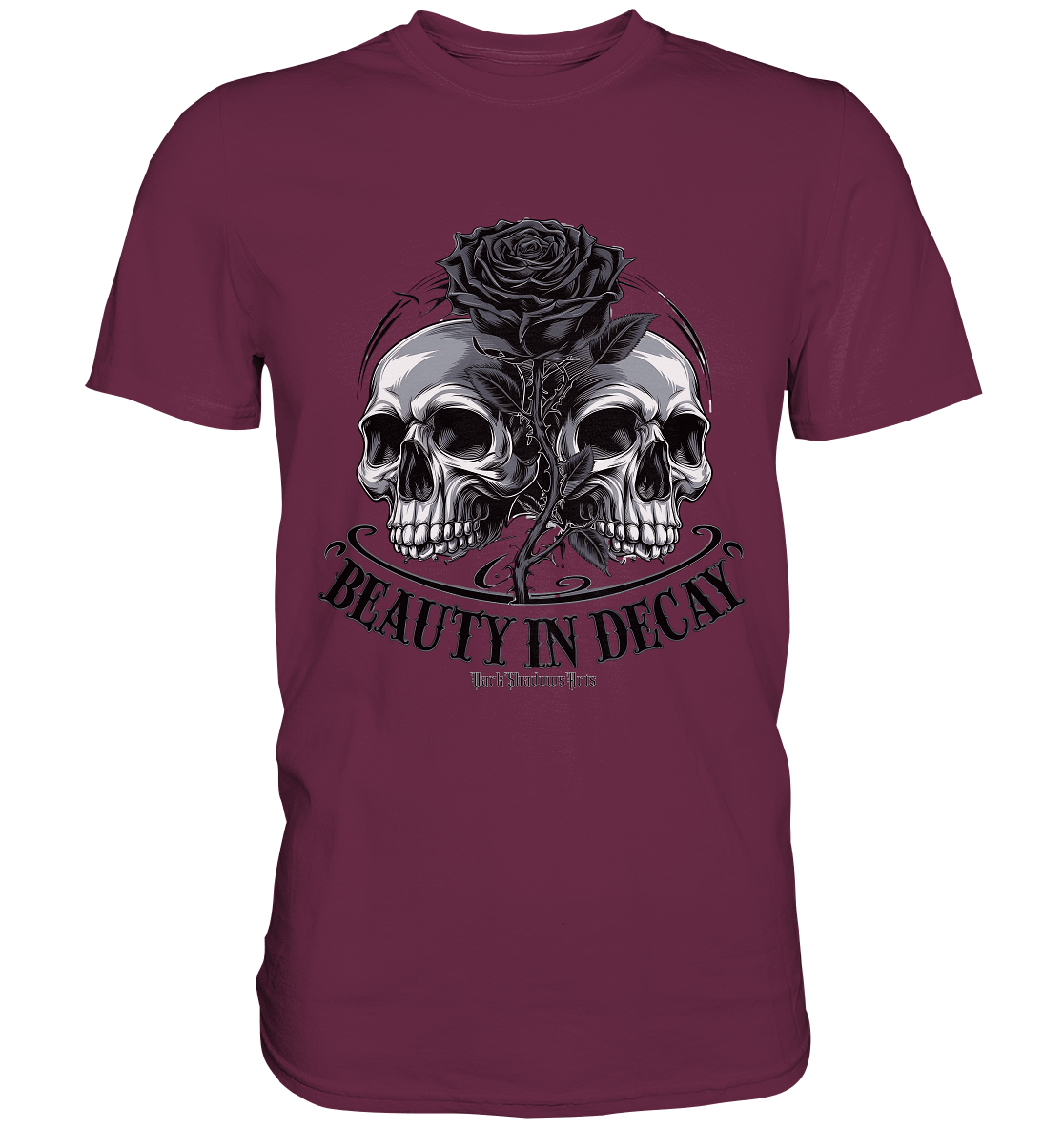 Schönheit im Verfall - Premium Shirt | Unisex - Shirts | Dark Shadows Arts