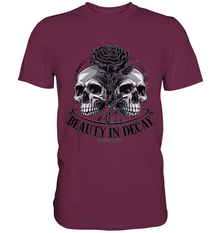 Schönheit im Verfall - Premium Shirt | Unisex - Shirts | Dark Shadows Arts