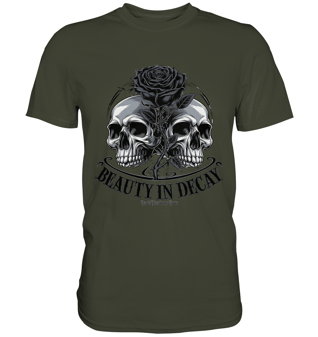 Schönheit im Verfall - Premium Shirt | Unisex - Shirts | Dark Shadows Arts