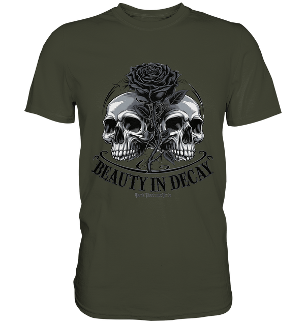 Schönheit im Verfall - Premium Shirt | Unisex - Shirts | Dark Shadows Arts