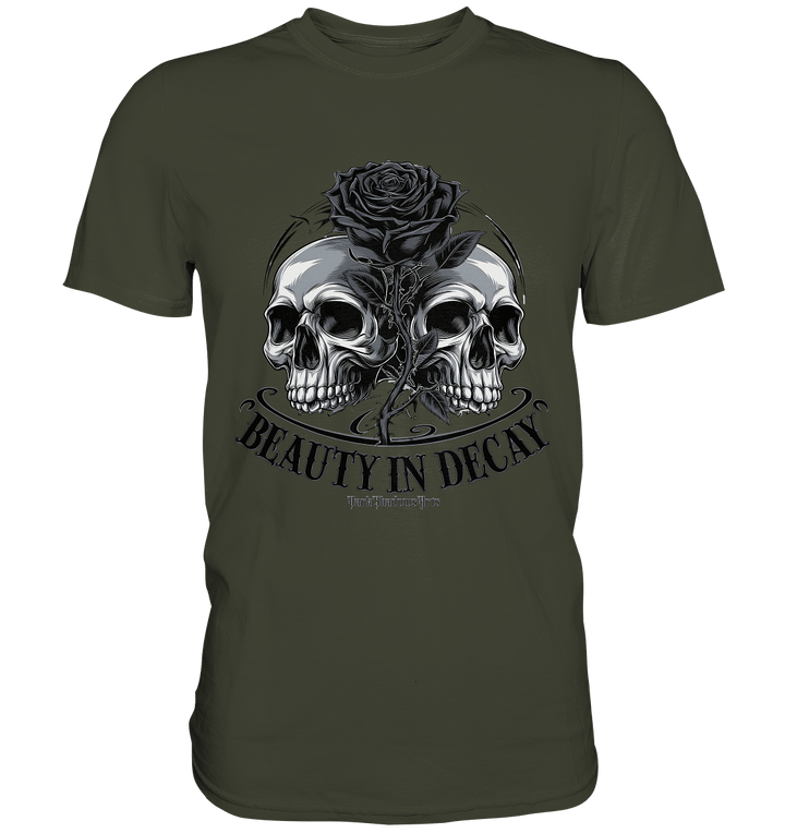 Schönheit im Verfall - Premium Shirt | Unisex - Shirts | Dark Shadows Arts