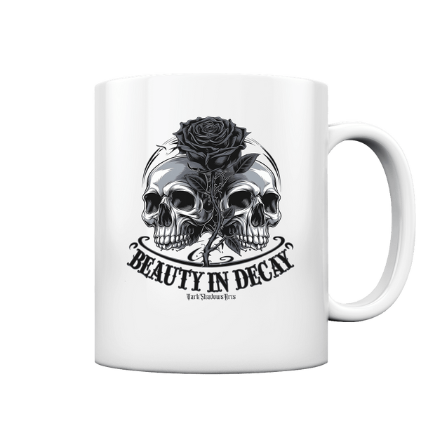 Schönheit im Verfall - Tasse glossy | Trinkgefäße | Dark Shadows Arts